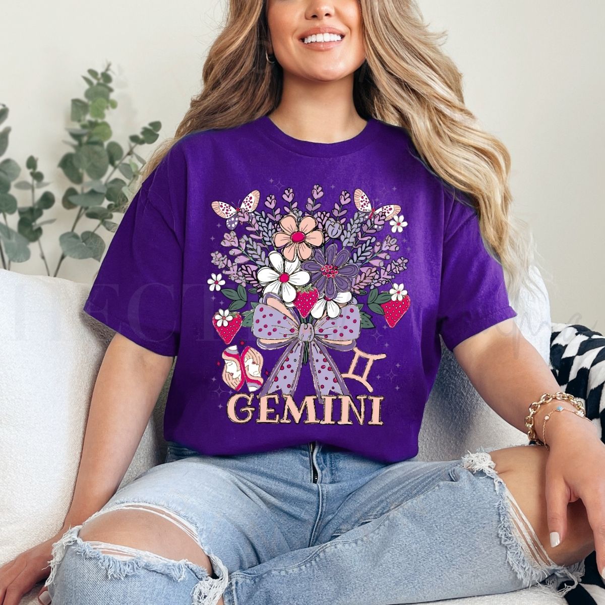 COQUETTE GEMINI - DTF TRANSFER - Hectic Momma Printing