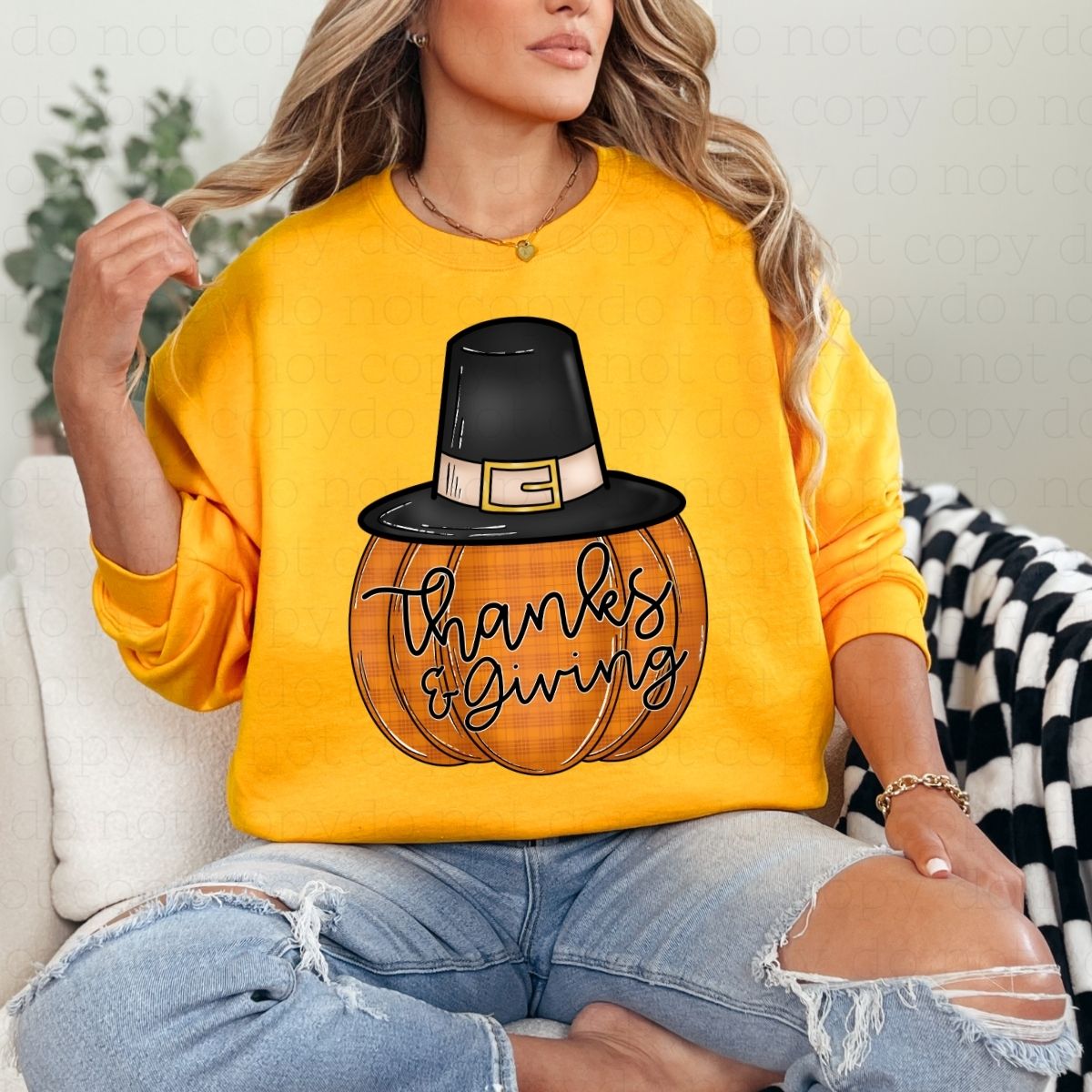 THANKS & GIVING - DTF TRANSFER