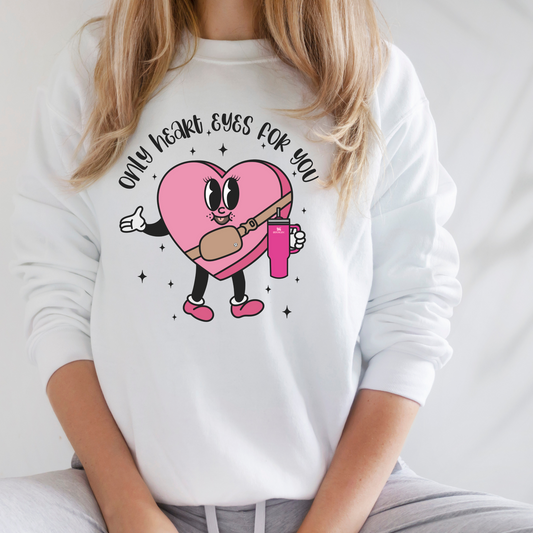 Only hearts for you pink DTF 