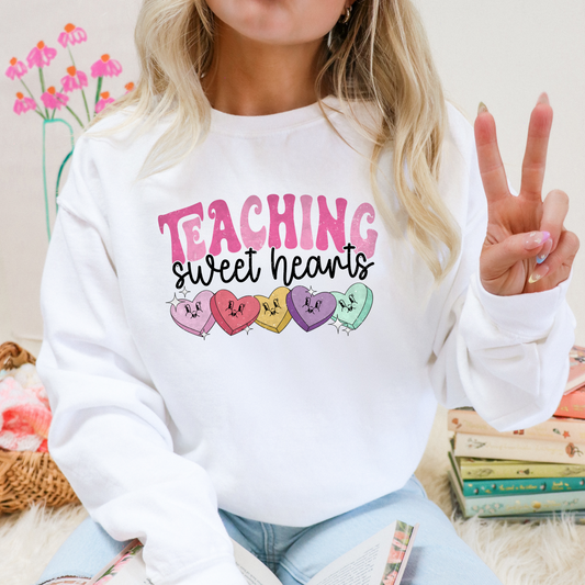 TEACHING SWEAT HEARTS DTF TRANSFER - Hectic Momma Printing