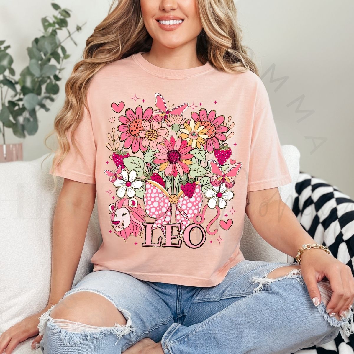 COQUETTE LEO - DTF TRANSFER - Hectic Momma Printing