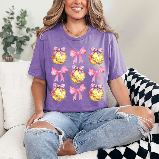 COQUETTE SOFTBALL COLLAGE - DTF TRANSFER