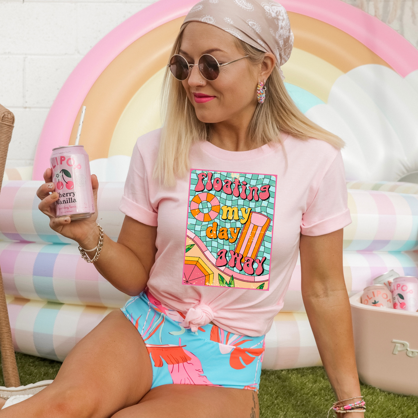 floating my days away dtf transfer