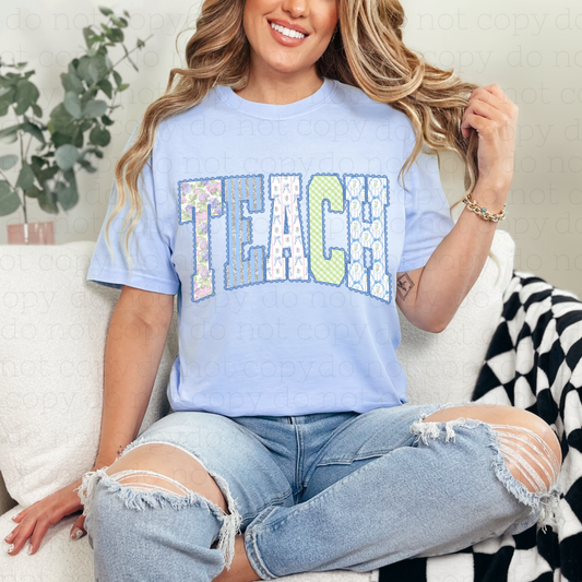 COQUETTE TEACH - DTF TRANSFER - Hectic Momma Printing