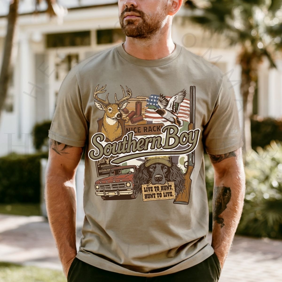 SOUTHERN BOY - DTF TRANSFER