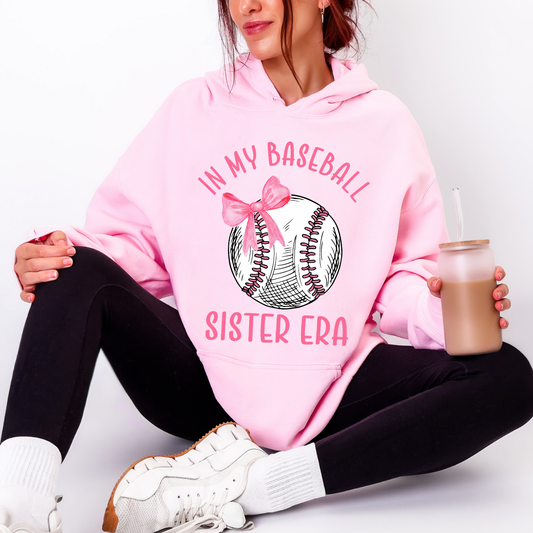 COQUETTE IN MY BASEBALL SISTER ERA - DTF TRANSFER - Hectic Momma Printing