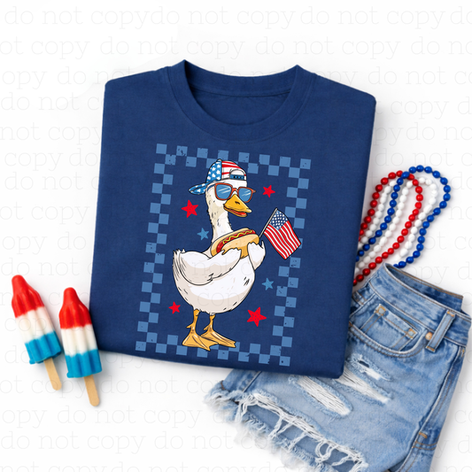 4TH OF JULY GOOSE - DTF TRANSFER - Hectic Momma Printing