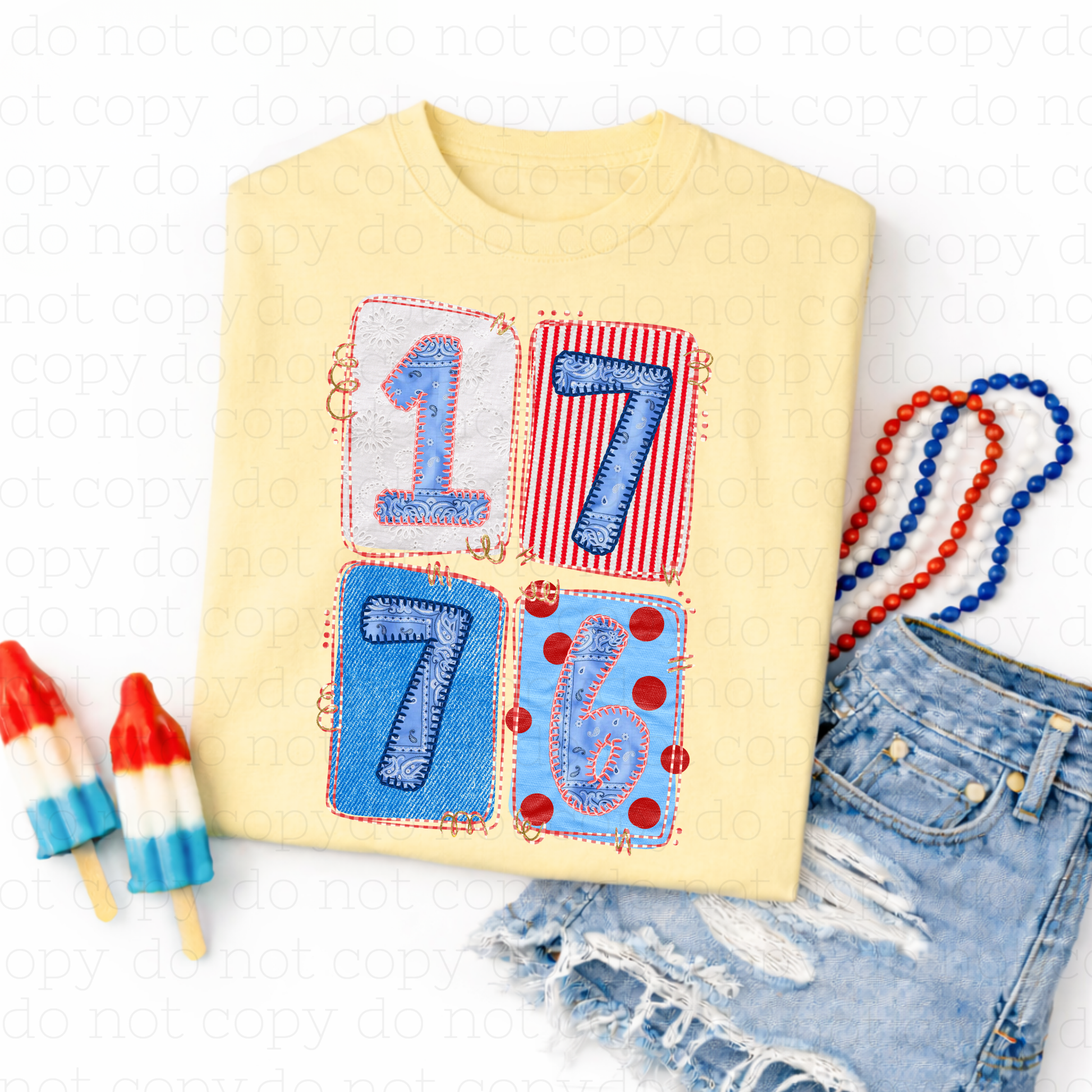 1776 - DTF TRANSFER - Hectic Momma Printing
