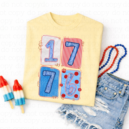 1776 - DTF TRANSFER - Hectic Momma Printing