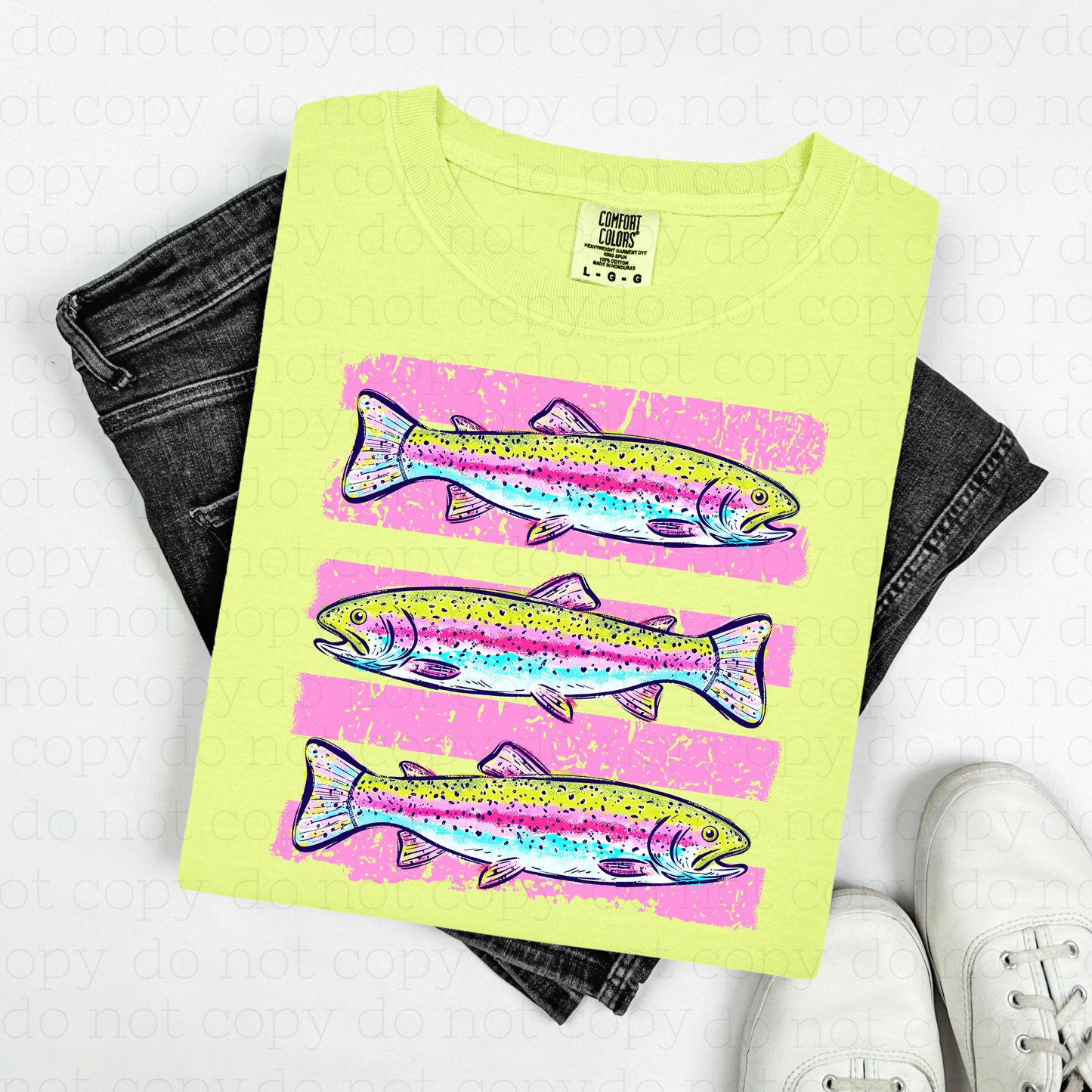 RAINBOW TROUT - DTF TRANSFER