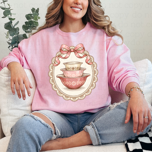 COQUETTE VINTAGE THRIFTED BOWLS - DTF TRANSFER