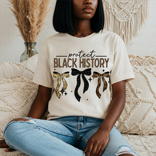 COQUETTE PROTECT BLACK HISTORY - DTF TRANSFER
