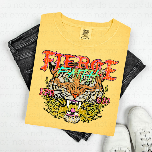 FIERCE FAITH - DTF TRANSFER
