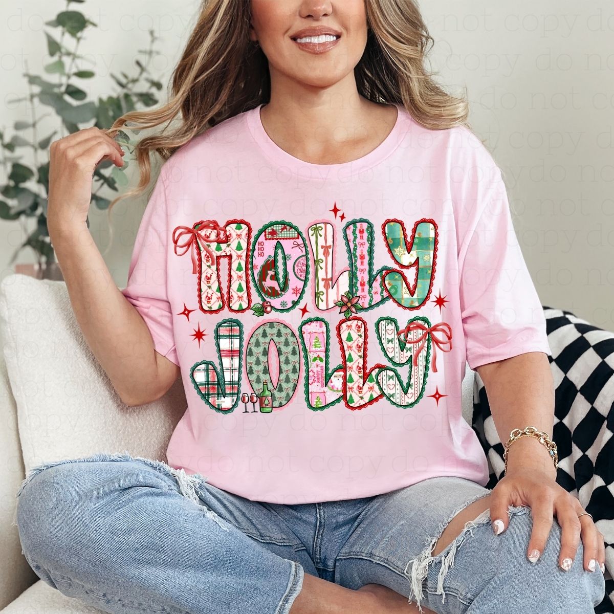 COQUETTE HOLLY JOLLY - DTF TRANSFER