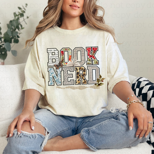 BOOK NERD - DTF TRANSFER