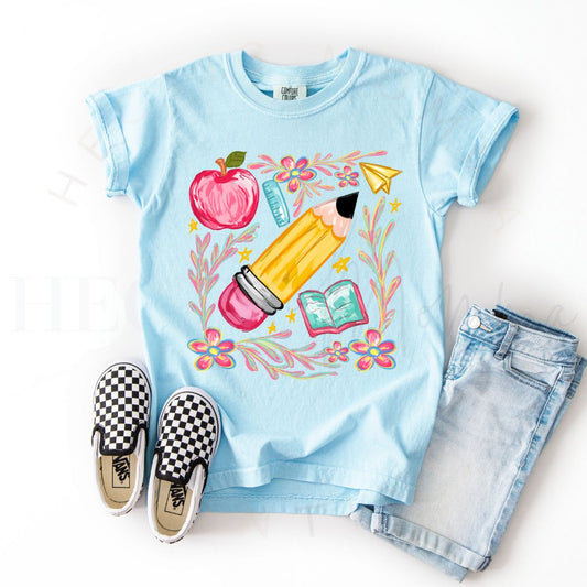 BACK TO SCHOOL DOODLE - DTF TRANSFER