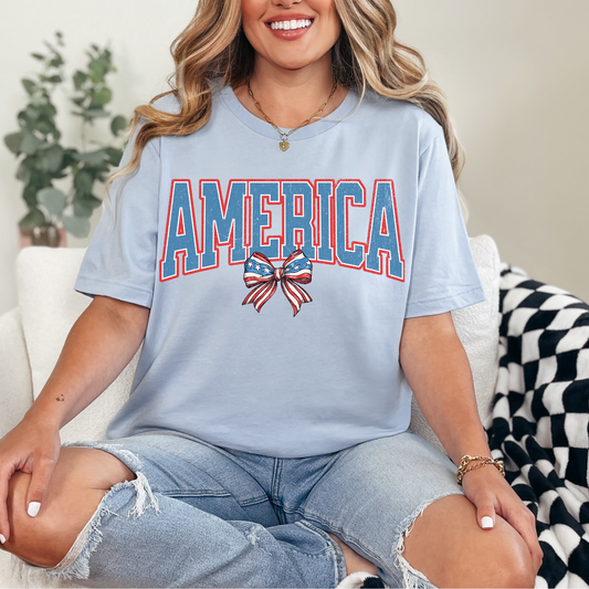 AMERICAN COQUETTE & BOWS  - DTF TRANSFER