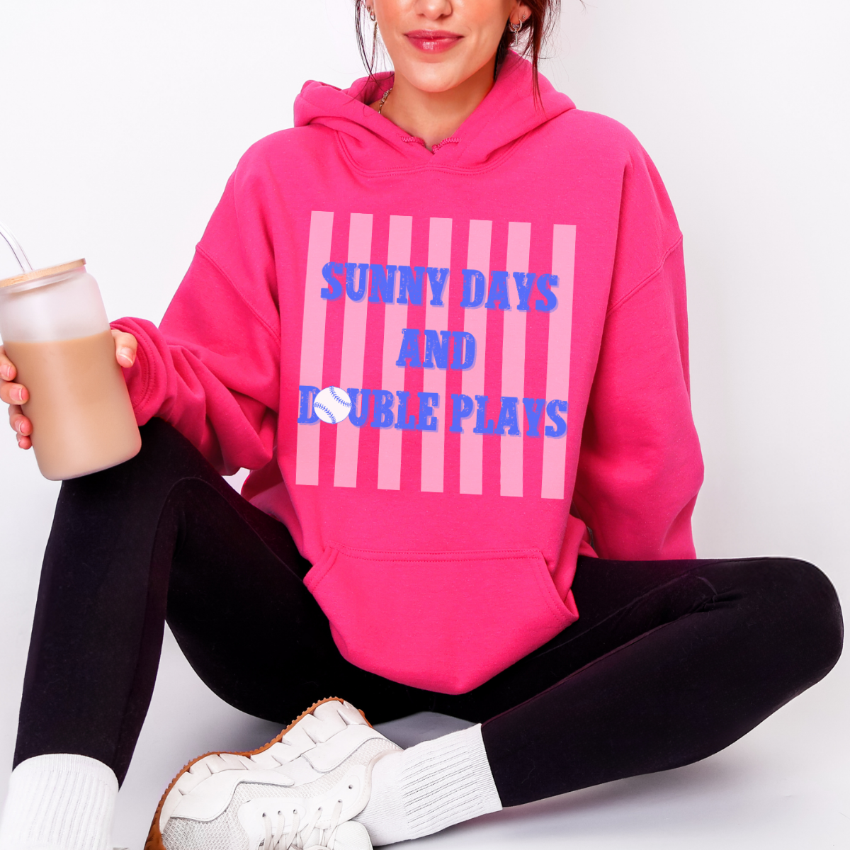 SUNNY DAYS AND DOUBLE PLAYS - DTF TRANSFER - Hectic Momma Printing