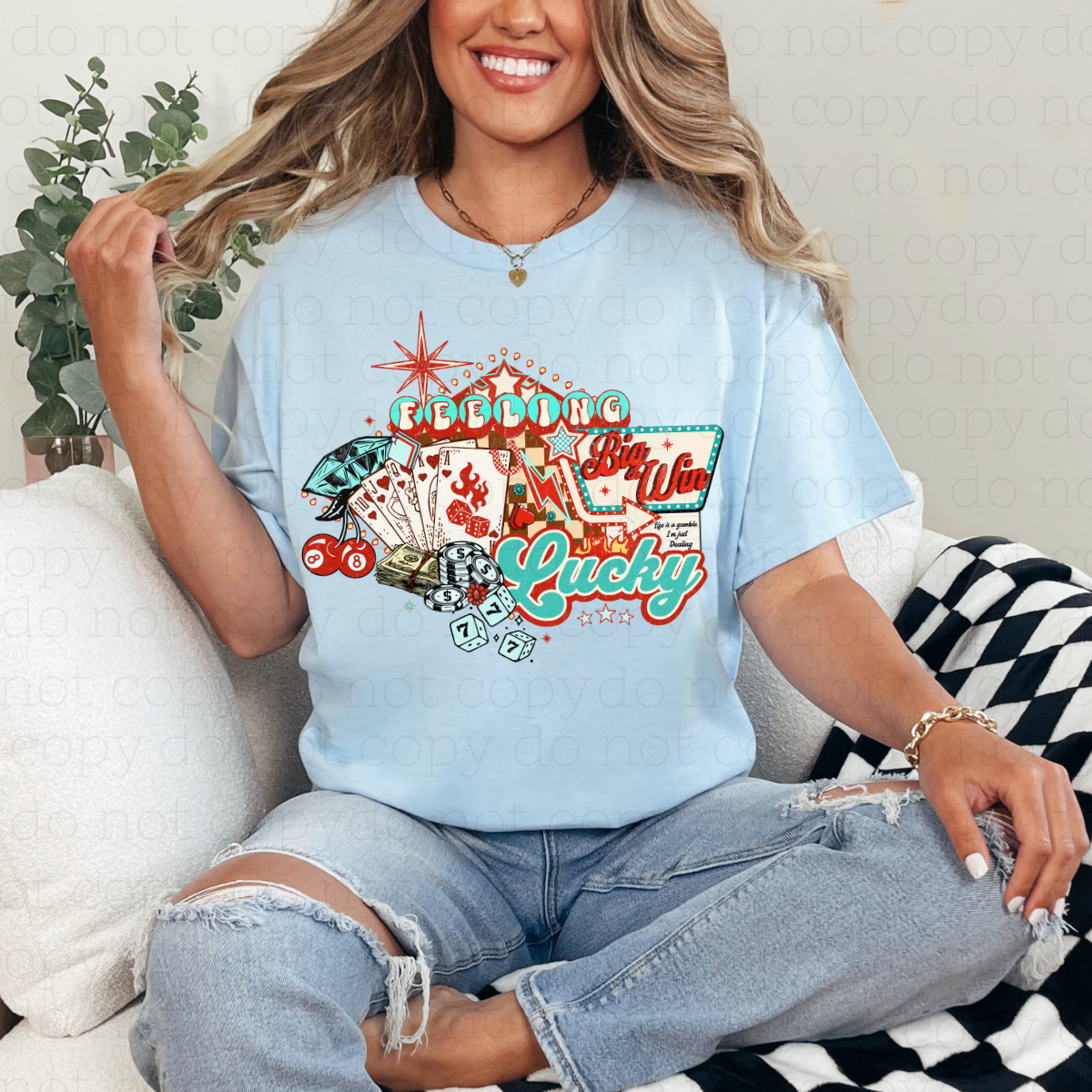 FEELING LUCKY - DTF TRANSFER