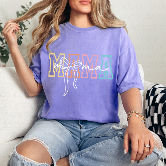 COQUETTE MULTICOLOR MAMA - DTF TRANSFER