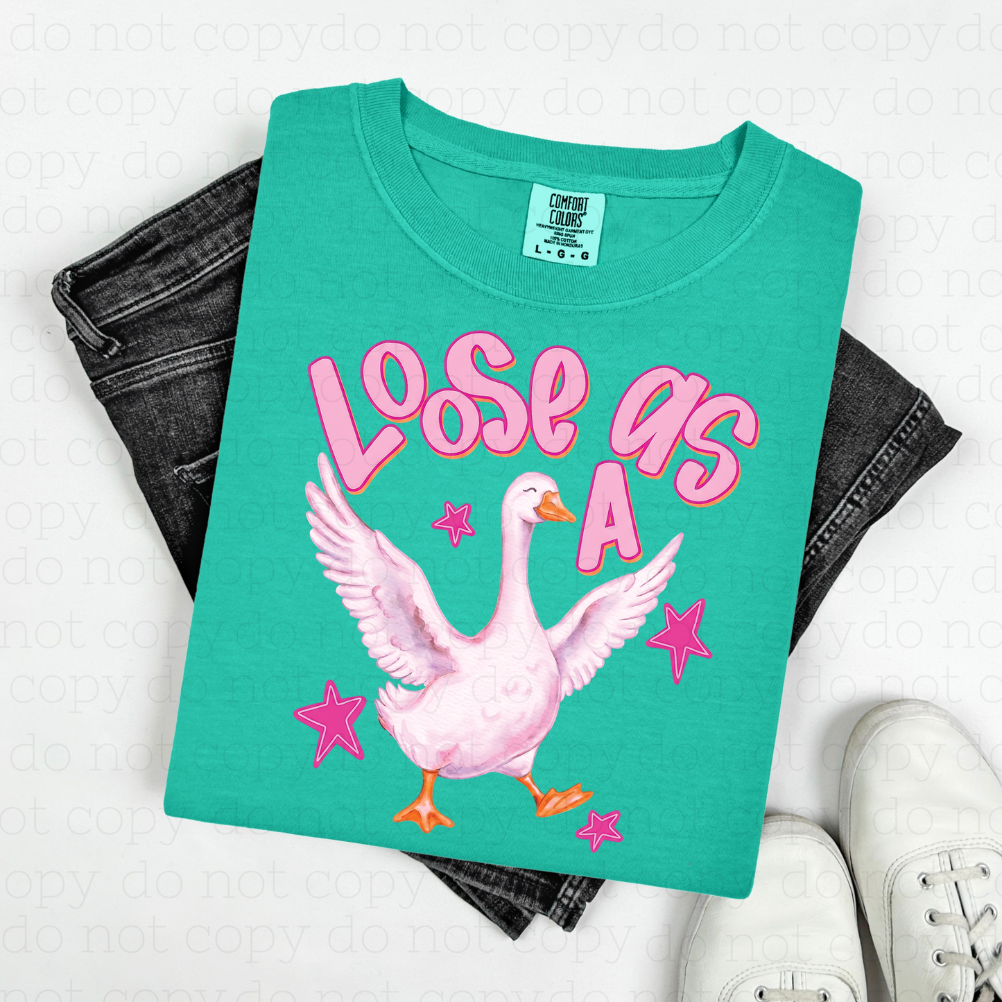 LOOSE AS A GOOSE - DTF TRANSFER
