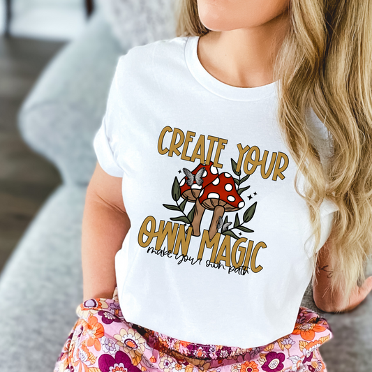 CREATE YOUR OWN MAGIC - DTF TRANSFER - Hectic Momma Printing