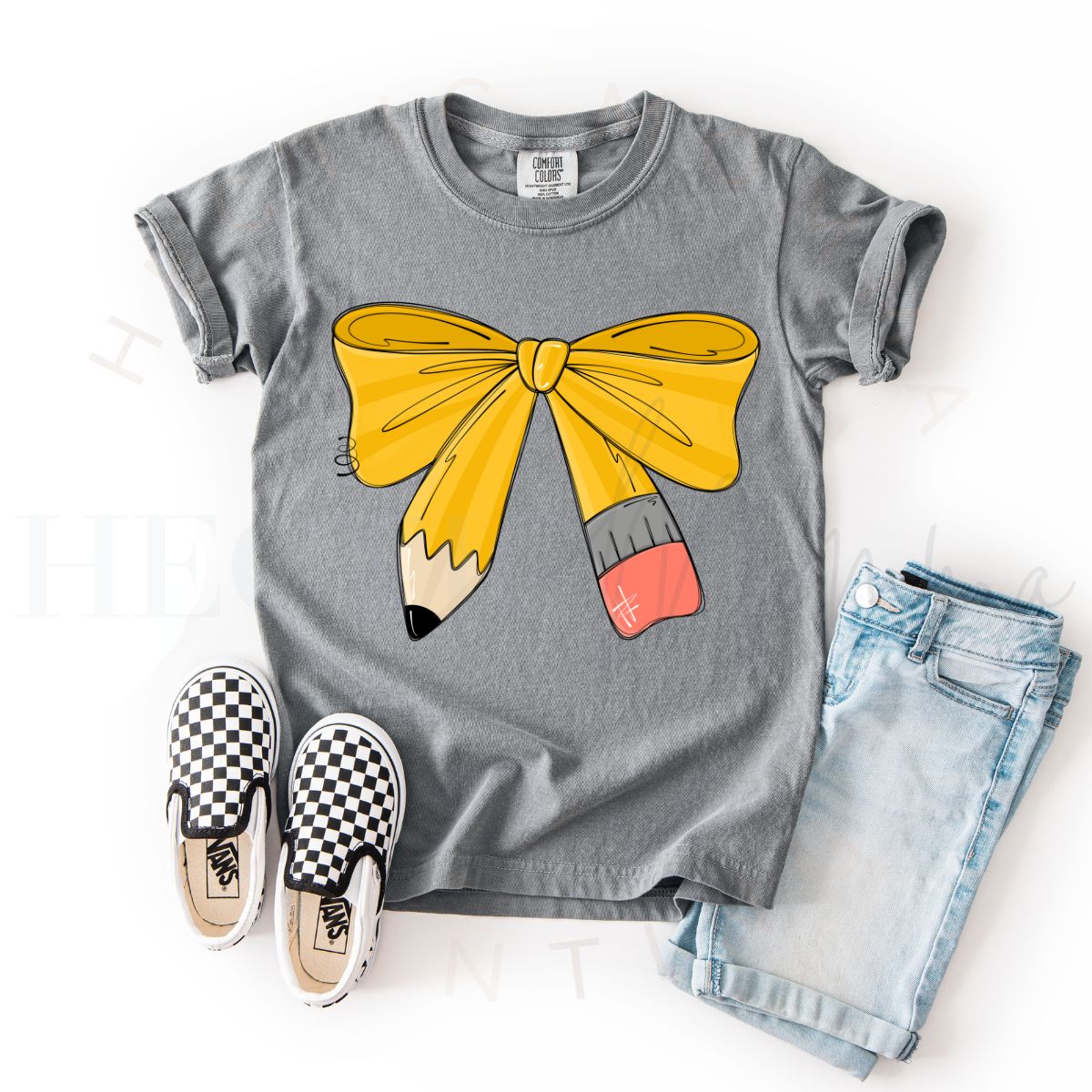 COQUETTE PENCIL BOW - DTF TRANSFER