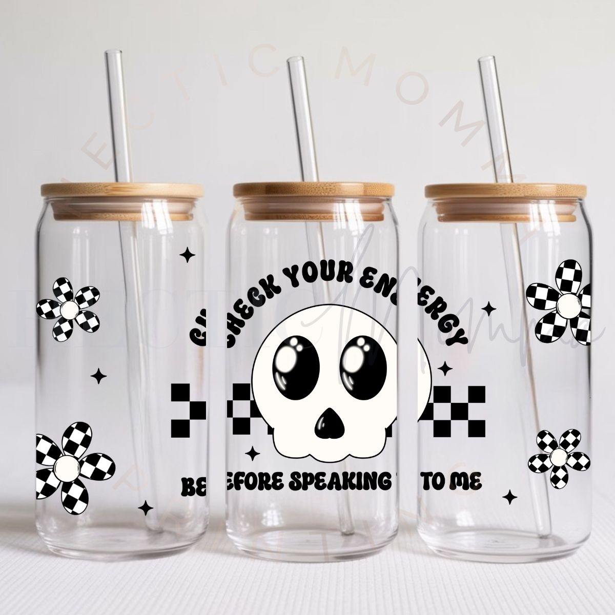 CHECK YOUR ENGERY BEFORE SPEAKING TO ME - UV DTF