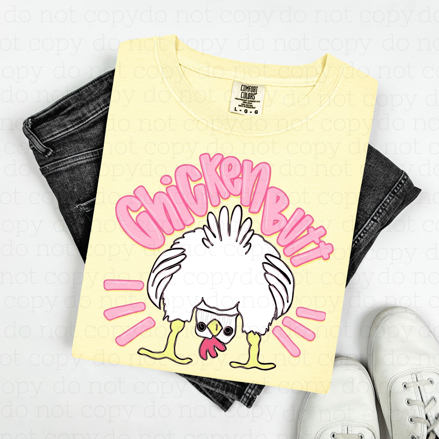 CHICKEN BUTT - DTF TRANSFER