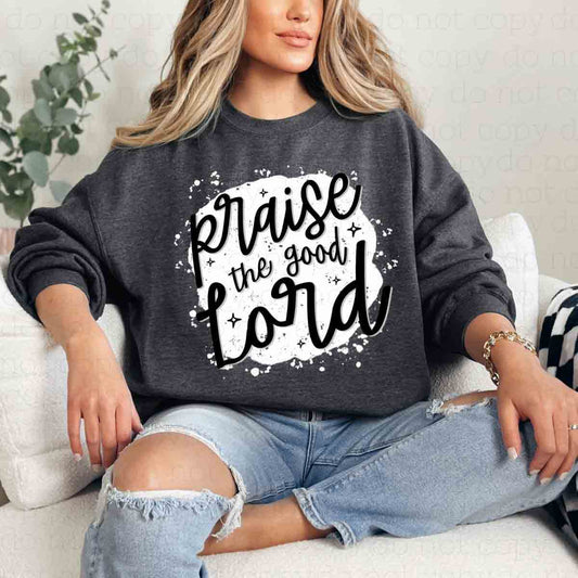 PRAISE THE GOOD LORD - DTF TRANSFER