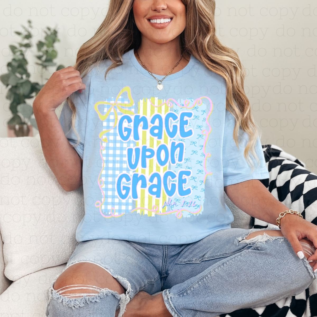 COQUETTE GRACE UPON GRACE - DTF TRANSFER