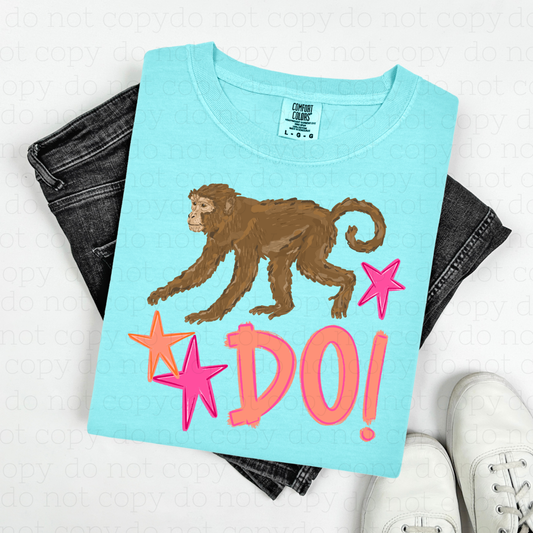 MONKEY DO! - GIRL - DTF TRANSFER