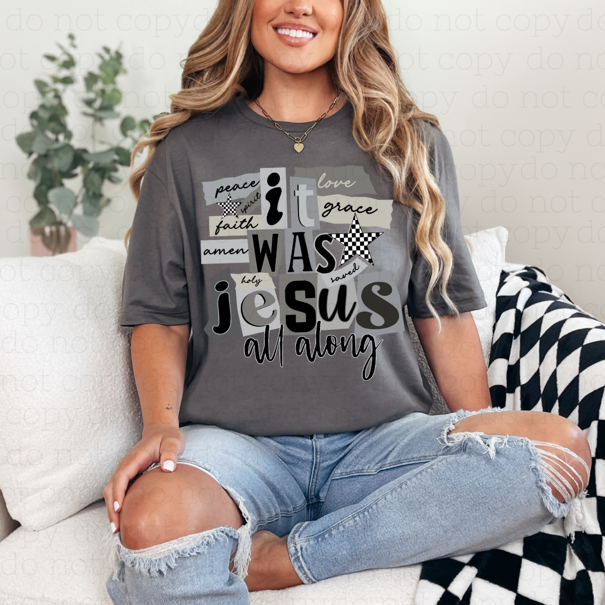 IT WAS JESUS ALL ALONG - DTF TRANSFER