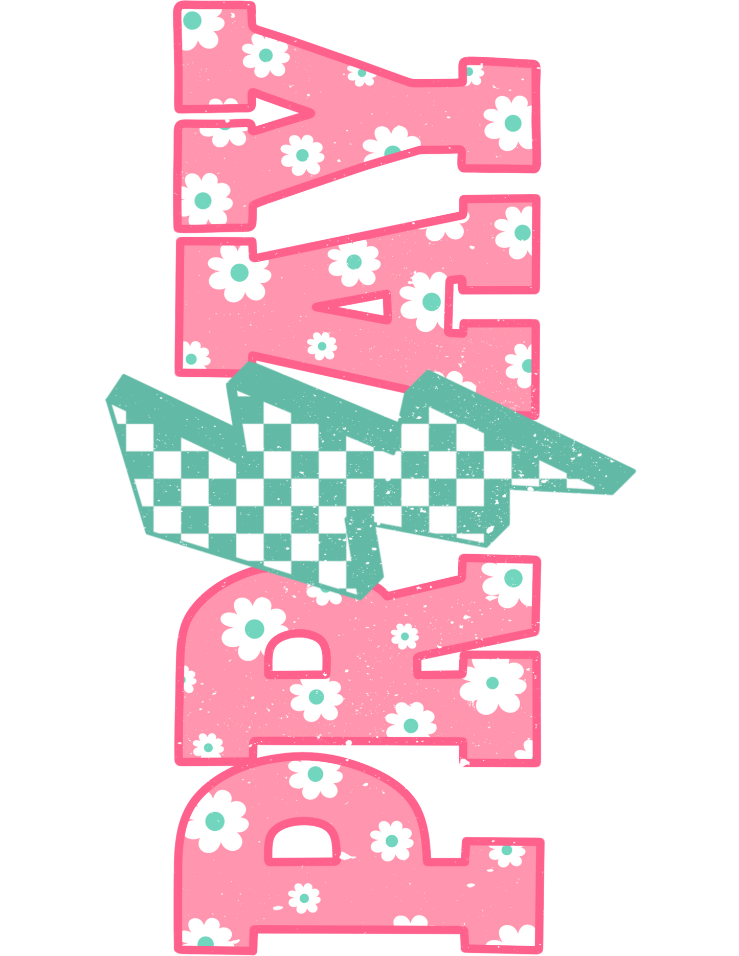 PRAY - DAISEY & LIGHTNING -  DTF TRANSFER