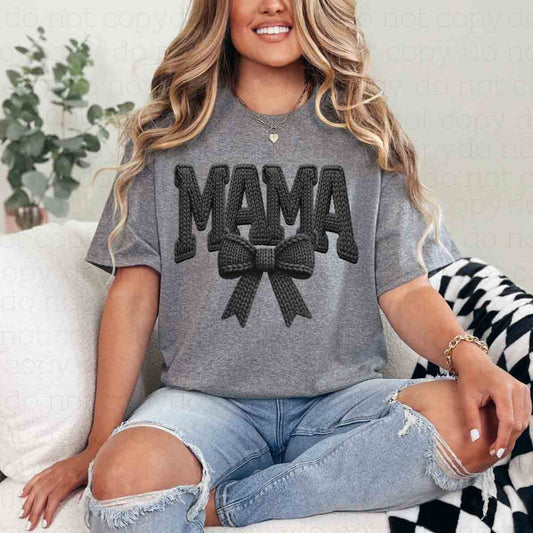 COQUETTE MAMA *FAUX YARN* - DTF TRANSFER