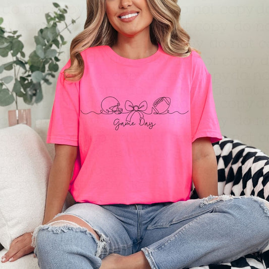 COQUETTE GAME DAY - DTF TRANSFER