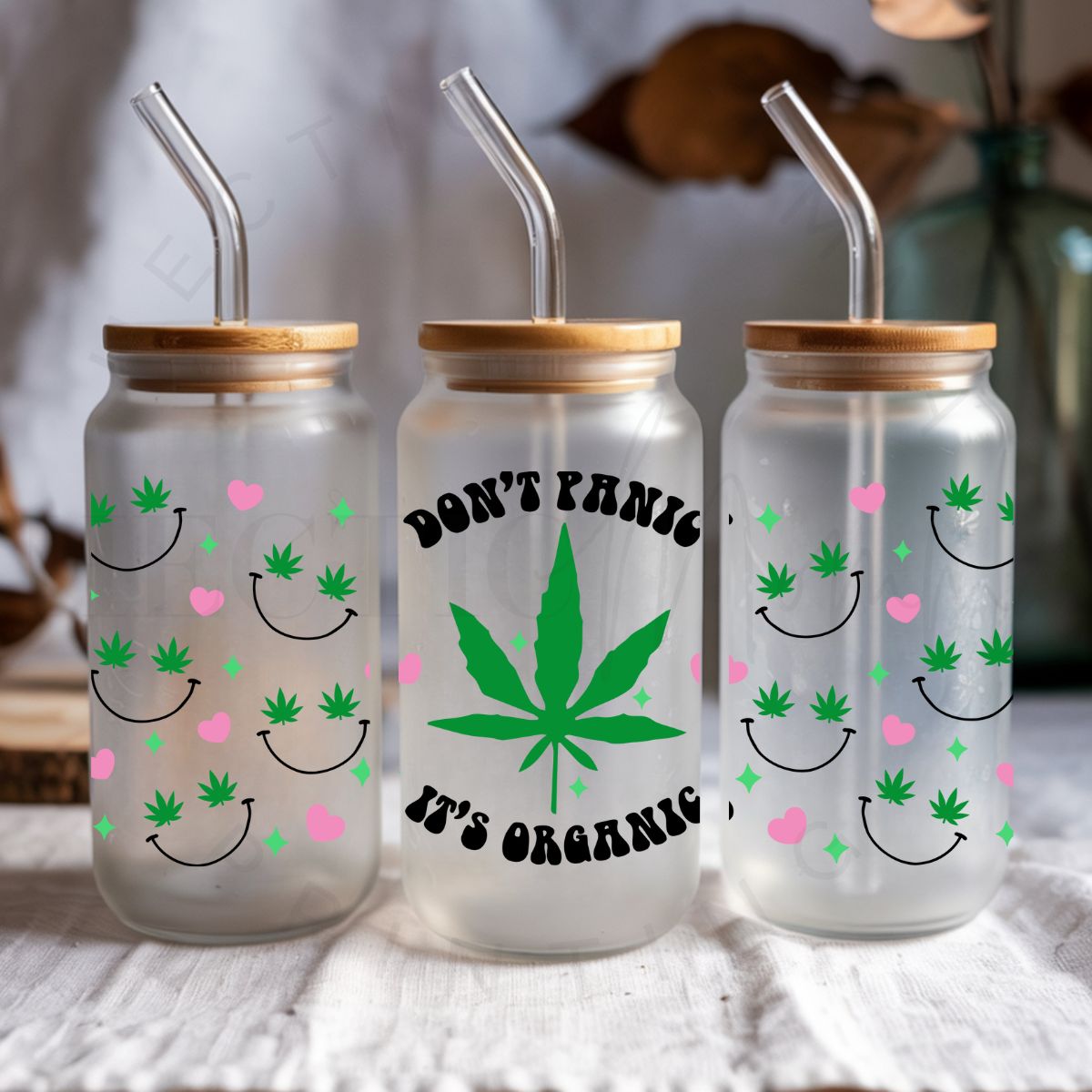 DON'T PANIC IT'S ORGANIC - UV DTF