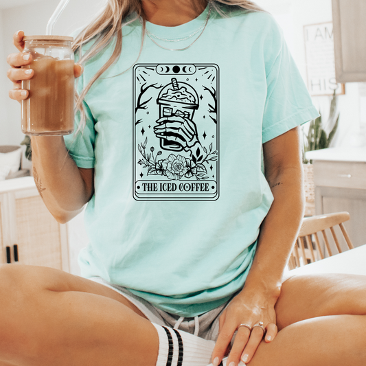 The Iced Coffee DTF Transfer