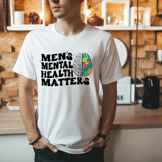  MENS Mental Health Matters DTF transfer