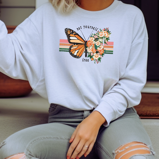 Set Yourself Free  DTF Transfer