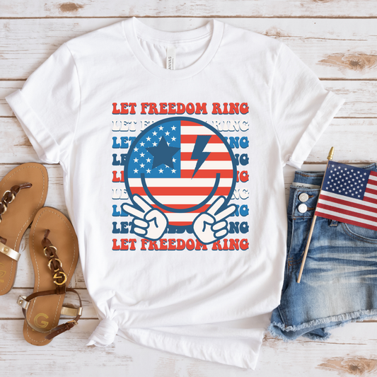 LET FREEDOM RING TRANSFER - Hectic Momma Printing