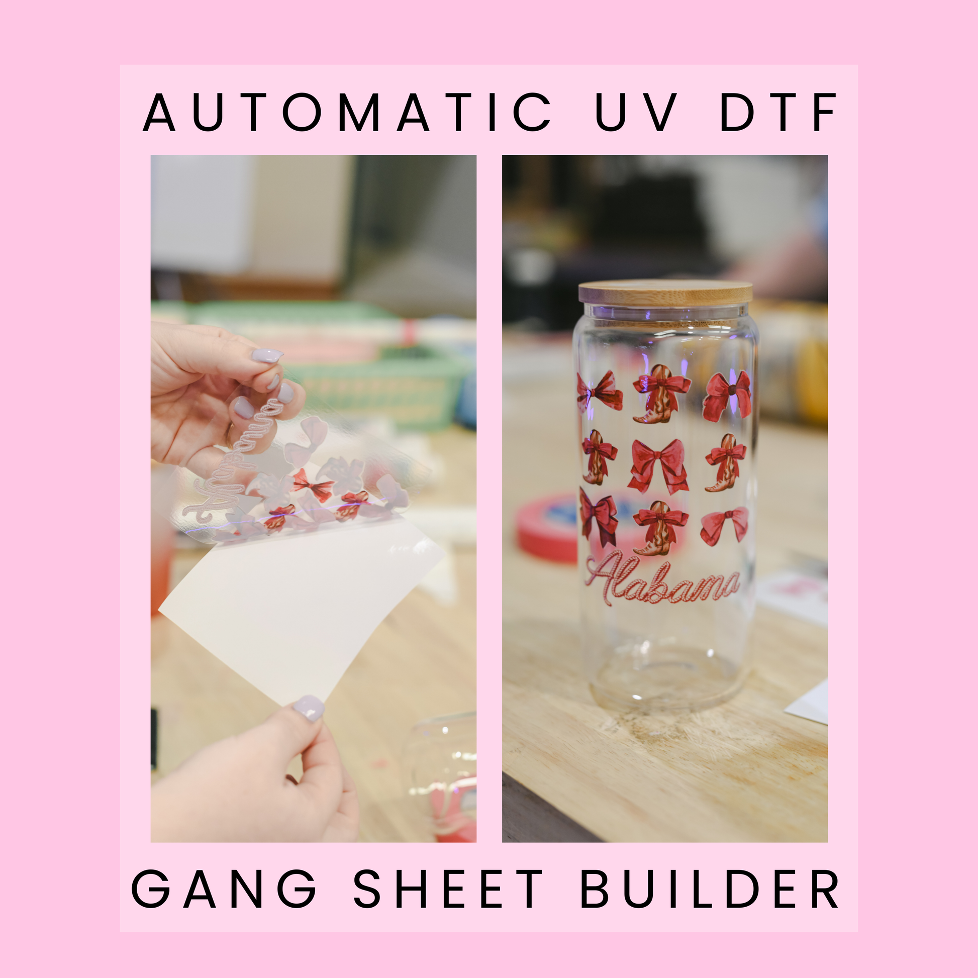 UV DTF AUTO CUSTOM GANG SHEET - Hectic Momma Printing