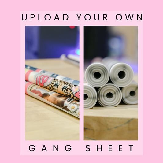 UPLOAD YOUR OWN GANG SHEET *NEXT DAY TAT* - Hectic Momma Printing
