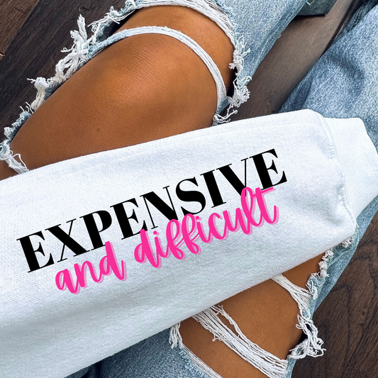 Expensive and Difficult - DTF Transfer