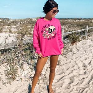 Dead Inside but Beachy DTF Transfer