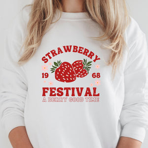 Strawberry Festival DTF Transfer
