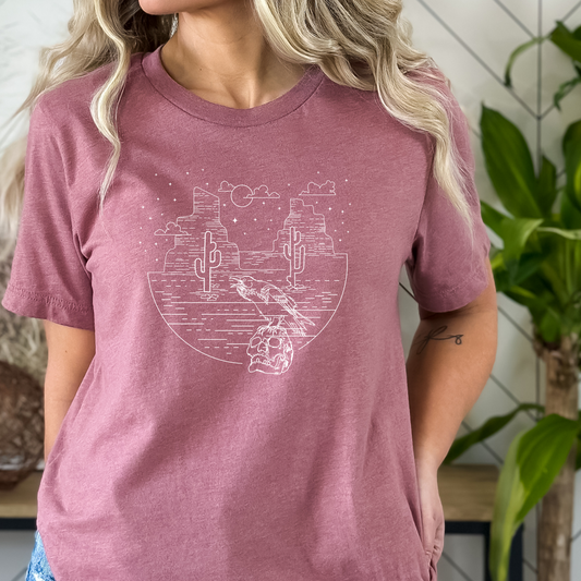 Desert Crow DTF transfer