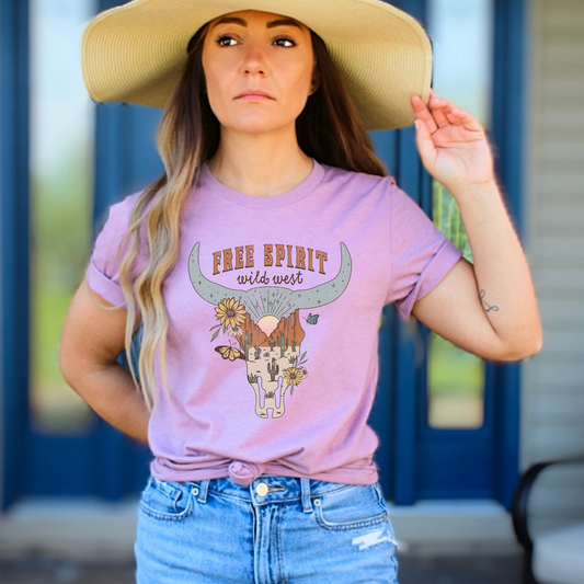 Free Spirit, Wild West DTF Transfer