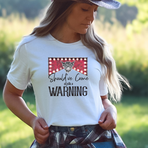 Should've Come with A Warning Label DTF Transfer 
