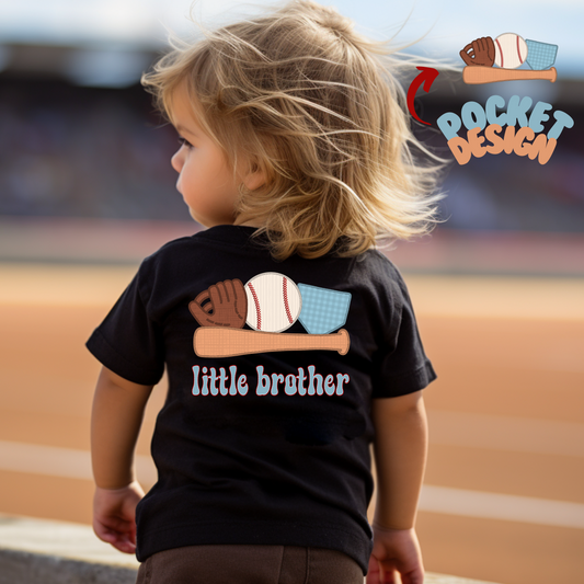 little brother baseball dtf transfer